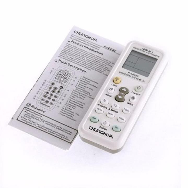 [HCM]Remote Máy Lạnh Đa Năng 1000 in1 K-1028E