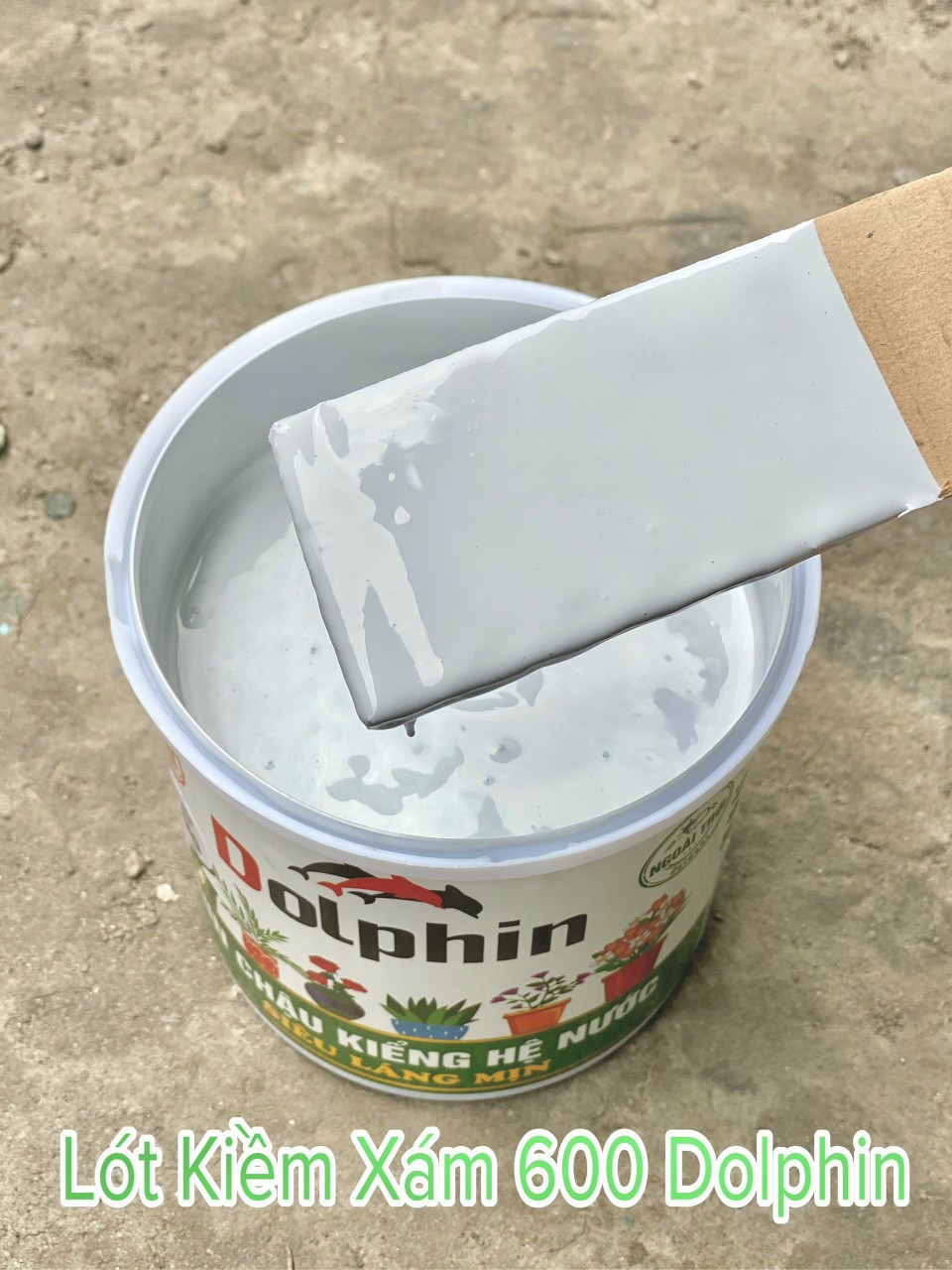 Sơn Chậu Kiểng Dolphin Hệ Nước