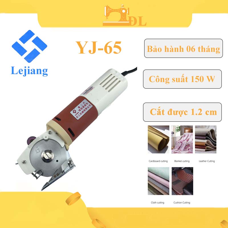 Máy cắt vải cầm tay mini yj - 65 cắt được 1,2 cm vải