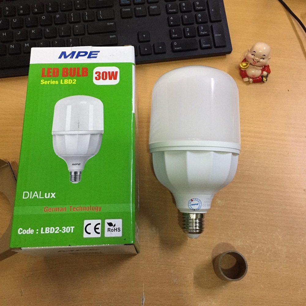 [HCM]BÓNG LED BUP 30W MPE - BÓNG ĐÈN LED MODEL LBD2-30W
