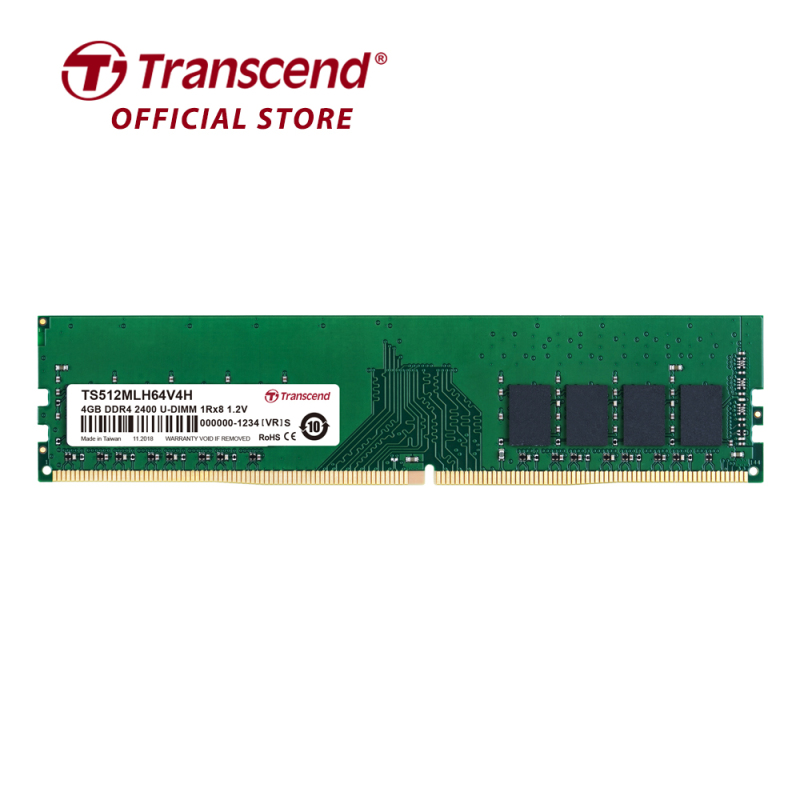 Bảng giá RAM PC Transcend 4GB DDR4 2400Mhz 1Rx8 (512Mx8)x8 CL17 1.2V Transcend - Hàng Chính Hãng Phong Vũ