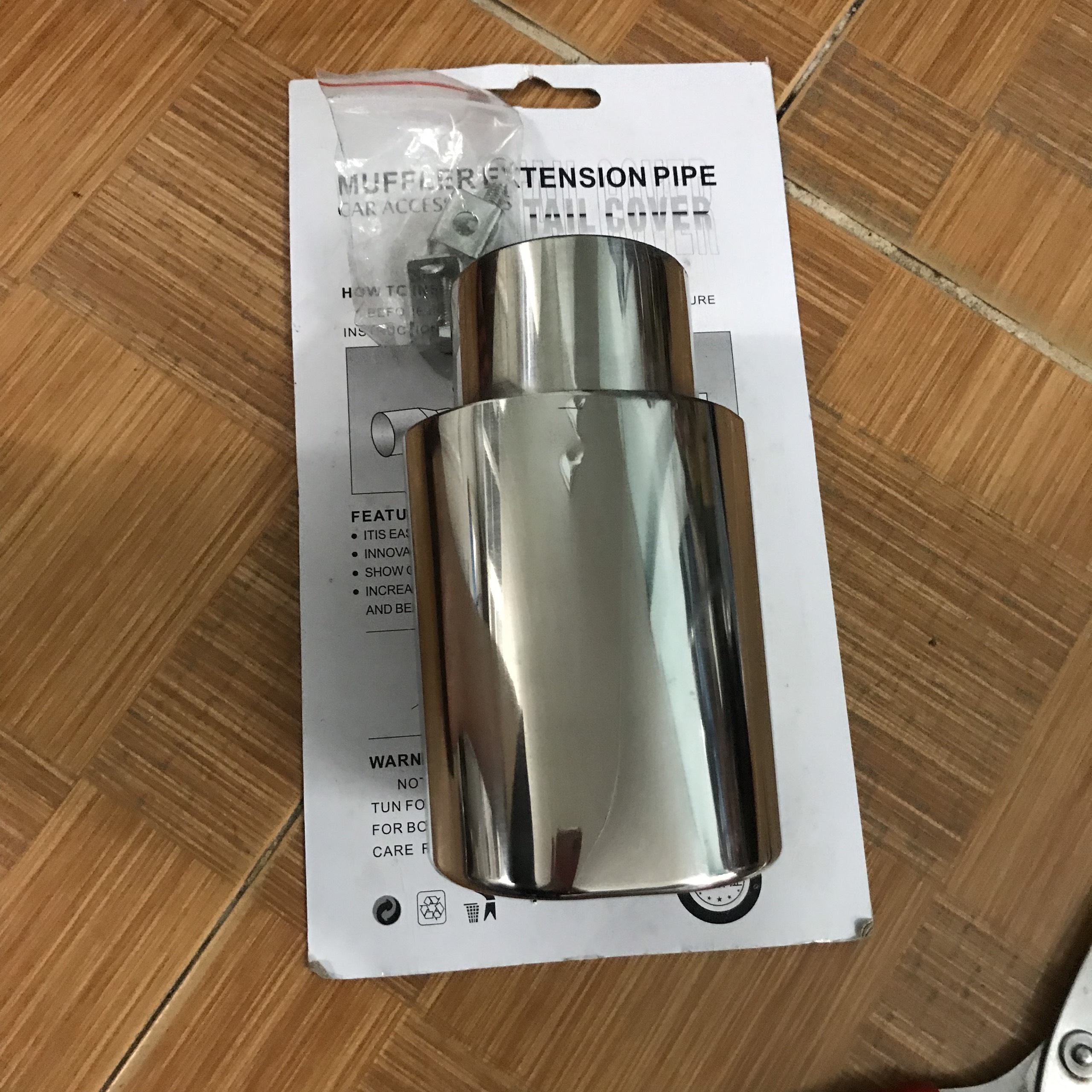 Chụp cô bô inox xe Toyota Vios