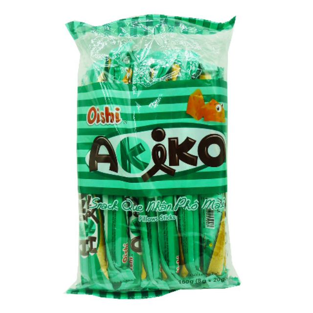 BÁNH QUE AKIKO  GÓI 160G ( 20 que x 8g )