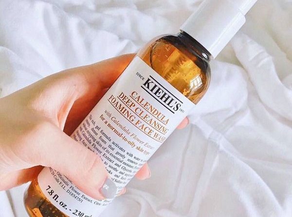 Sữa rửa mặt Kiehl's hoa cúc calendula full size (đủ bill)