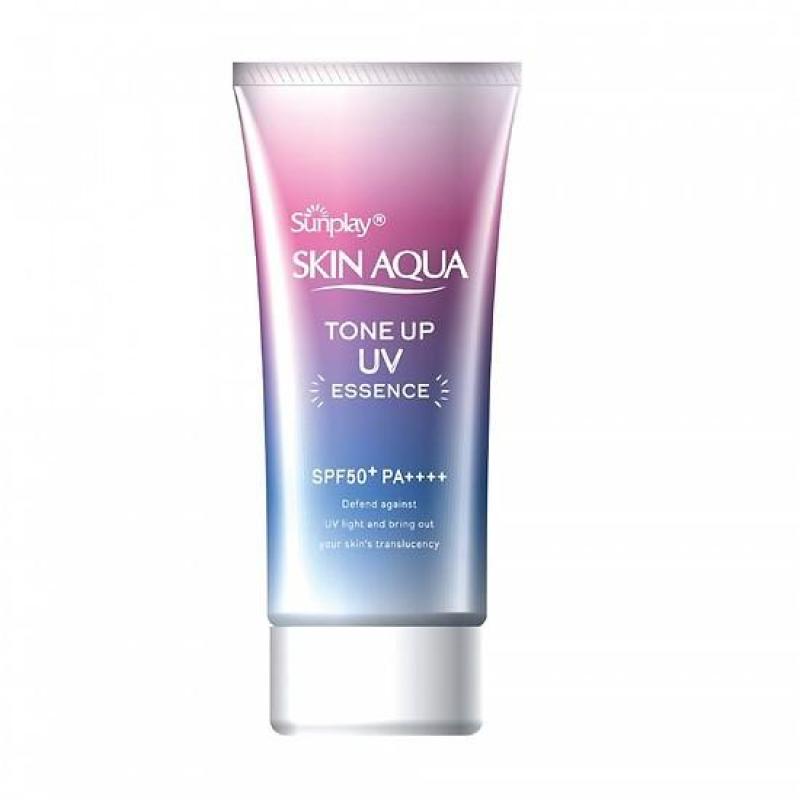 Tinh chất chống nắng hiệu chỉnh sắc da Sunplay Skin Aqua Tone Up Uv Essence spf50+ pa++++ 50g sản phẩm tốt chất lượng cao cam kết như hình độ bền cao xin vui lòng inbox shop để được tư vấn