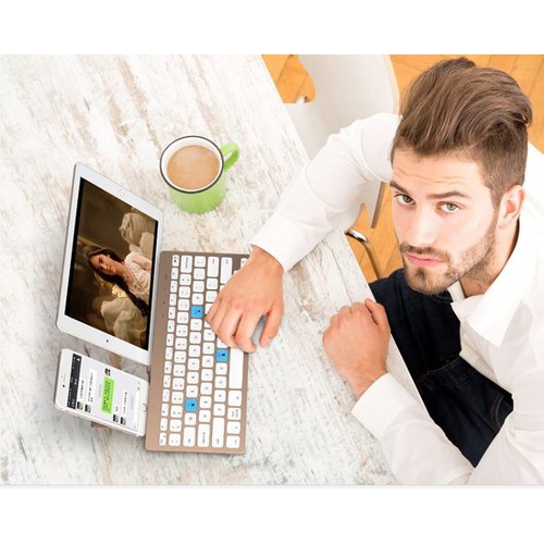 Bán bàn phím không dây apple, chuot ban phim khong day, ban phim may tinh cay - combo bàn phím và chuột không dây wireless fd ik6630 nhỏ gọn, tiện sử dụng - mã bh 5