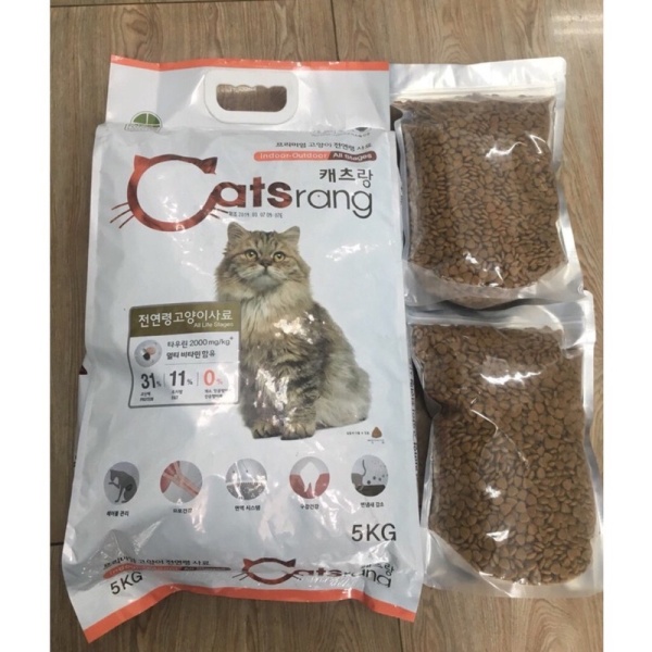 Thức ăn cho mèo Catsrang 1kg