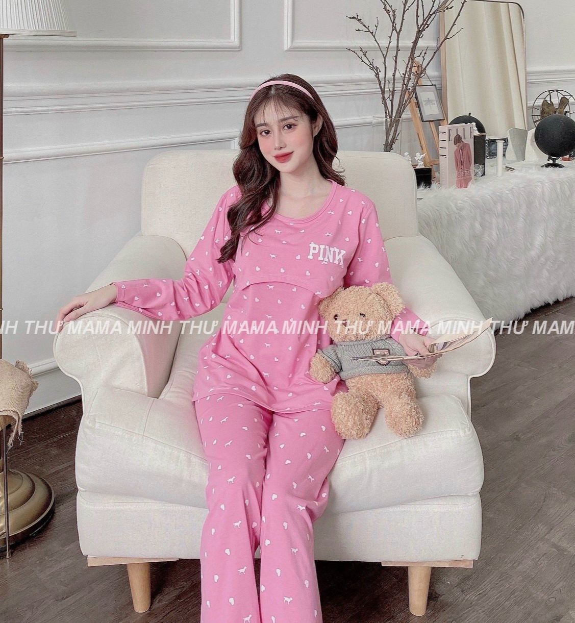 bộ đồ bầu mặc nhà