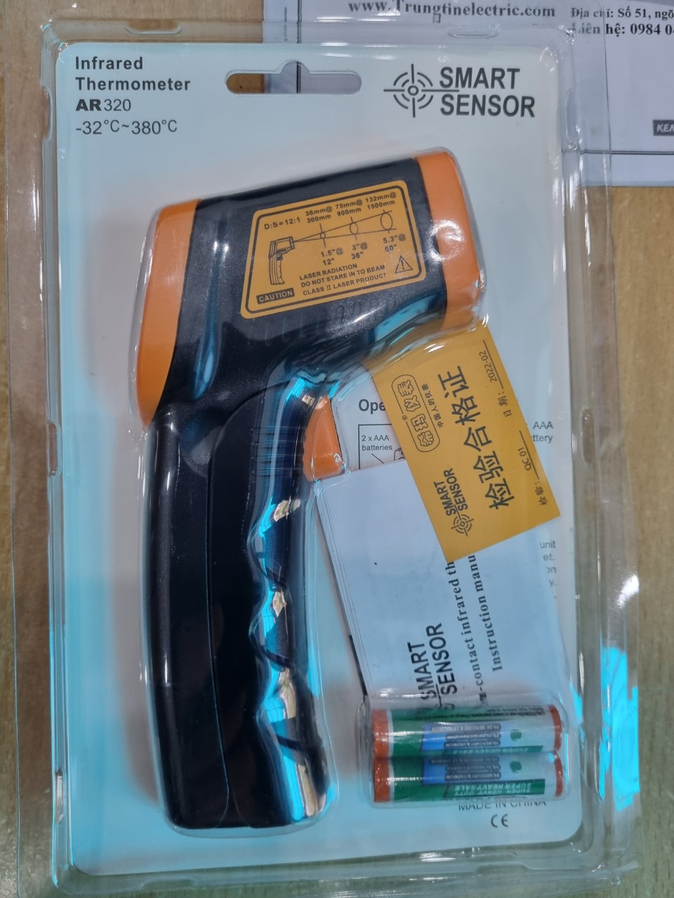Súng đo nhiệt độ Benetech GM320