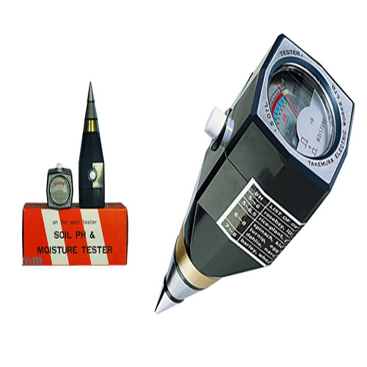 [HCM]Takemura DM 15 đồng hồ đo pH và độ ẩm đất