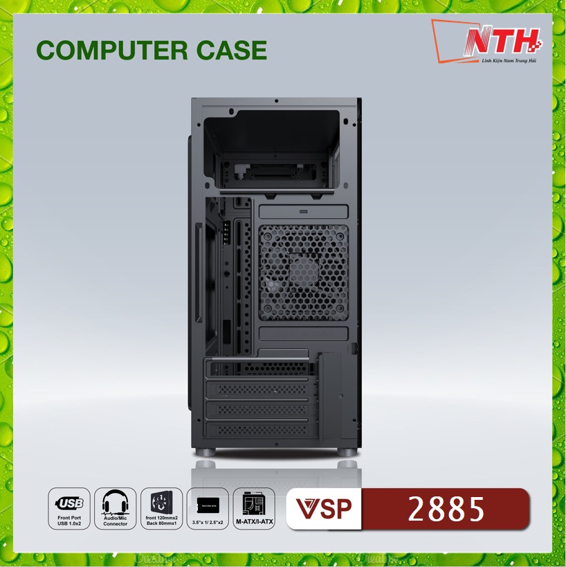 Vỏ Case Máy Tính VSP 2885 (Chuẩn mATX)