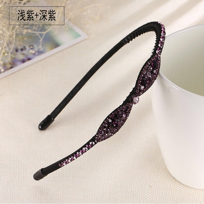 Cài Tóc Đính Đá Sang Trọng Mẫu Nơ Mini Lấp Lánh