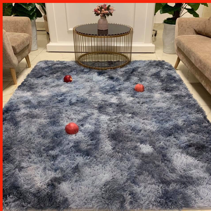 [loại dày] Thảm lông trải sàn lông loang (1m6 x 2m) cao cấp phòng khách trang trí nhà cửa, thảm lông chụp ảnh, thảm trải sàn phòng ngủ, thảm trải sàn phòng khách, thảm lót sàn, thảm lông chụp ảnh, thảm lông trải gi