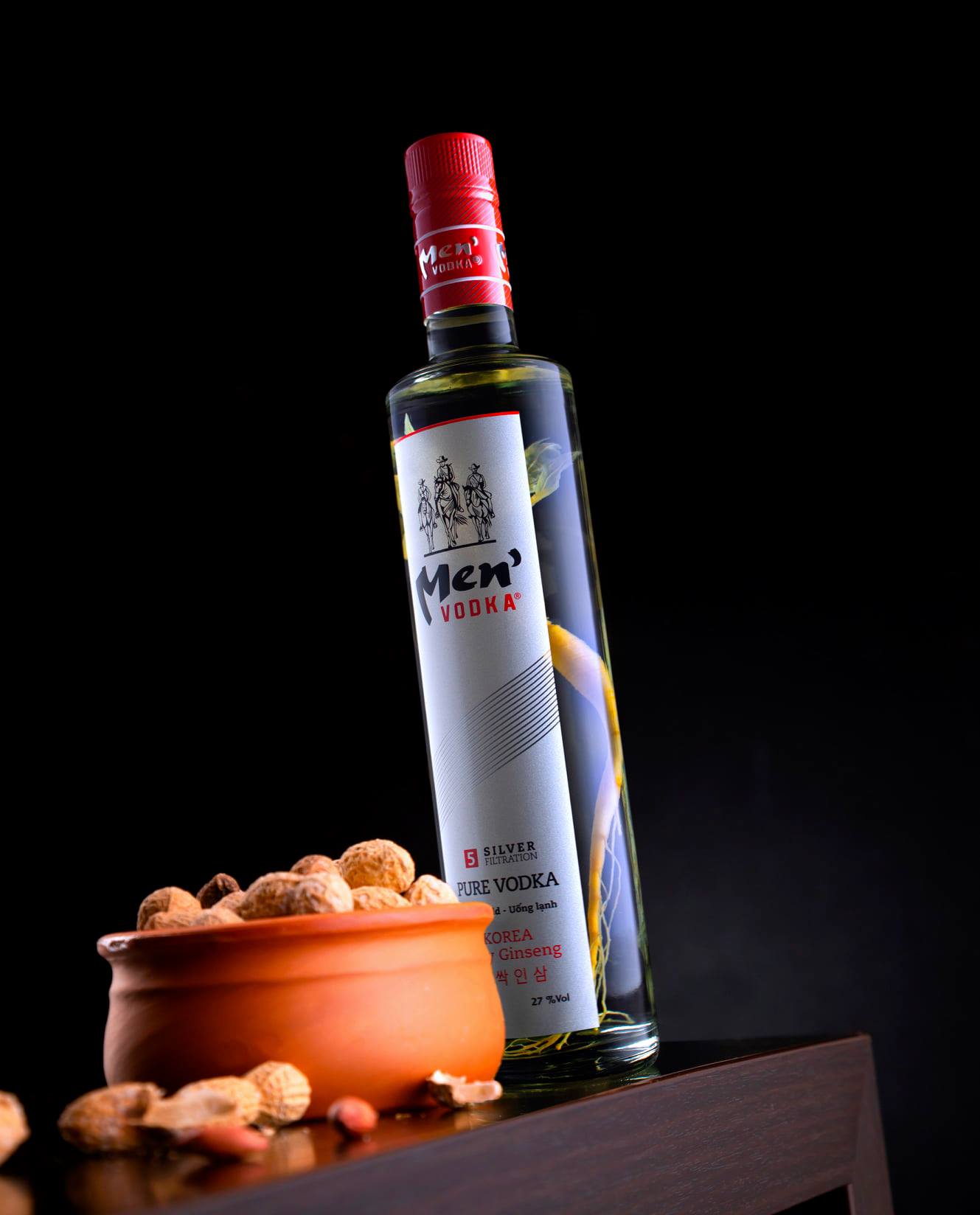 Rượu Men' Vodka Sâm Chính Hãng Nồng độ 29.5%