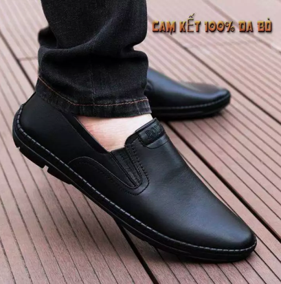giày mọi nam cao cấp bảo hành 12 tháng [cs03]