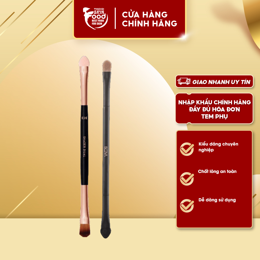Cọ Mắt 2 Đầu Vacosi Shader Dual Brush - E2E