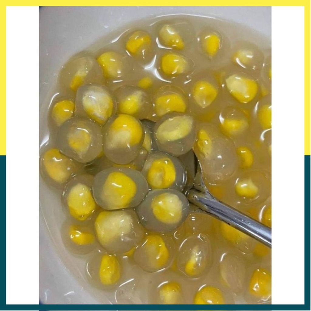 Trân châu nhân dừa ngũ sắc 1kg