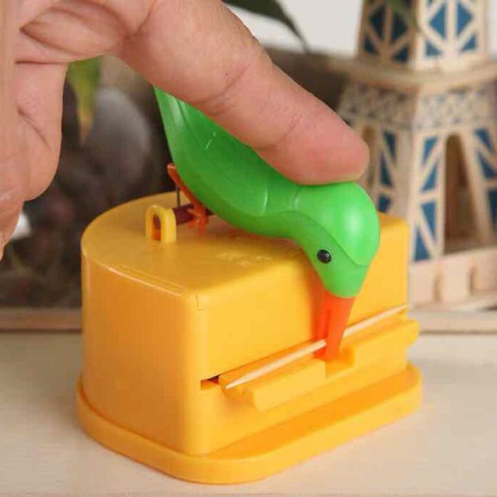 Hộp Tăm Chim Gắp Tăm