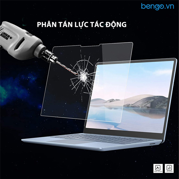 [HCM]Dán màn hình cường lực Microsoft Surface Laptop Go 12.4" 9H