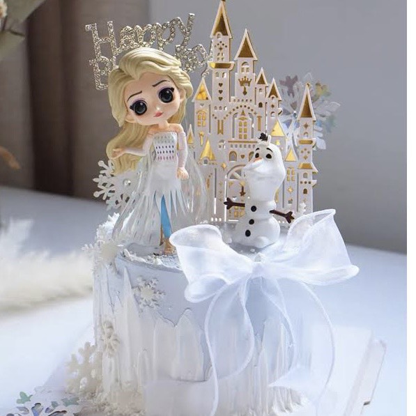 [HCM]Búp bê EIsa mini trang trí bánh kem dễ thương