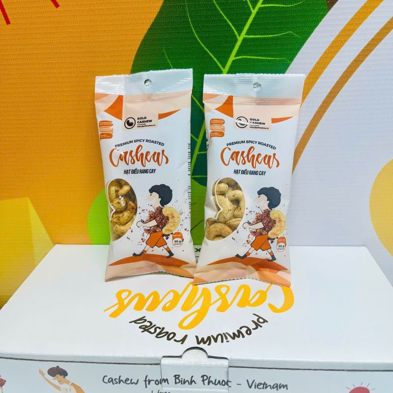 Hạt Điều Rang Cay Cao Cấp 50gr