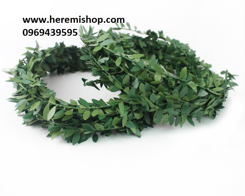 Dây lá kẽm làm vòng hoa đội đầu trang trí cuộn 7.5m