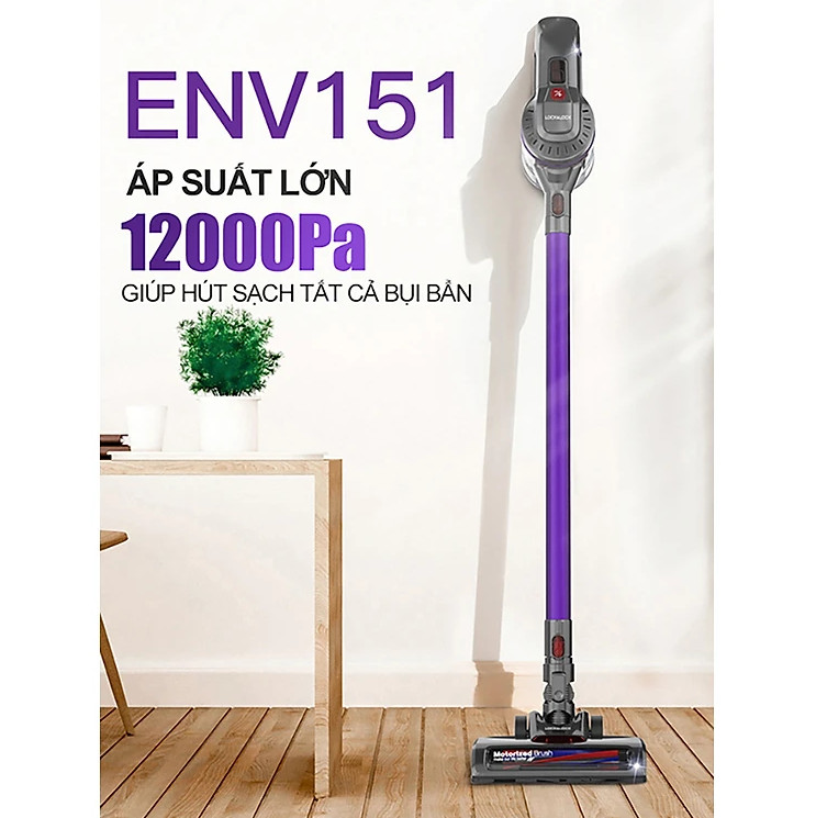 Máy hút bụi không dây dùng pin sạc Lock&Lock ENV151