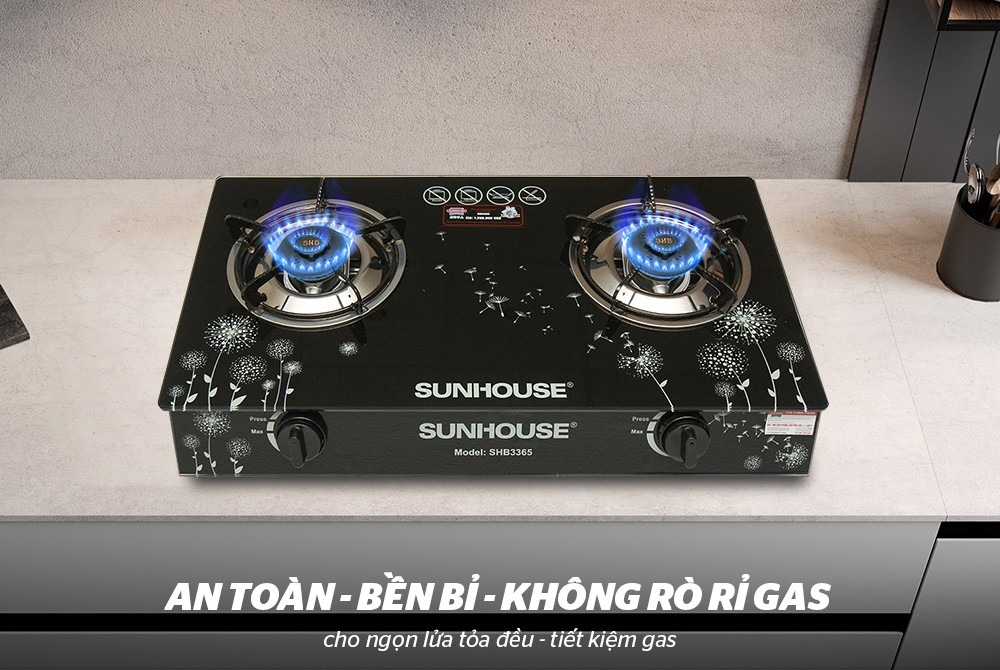Bếp gas dương kính Sunhouse SHB3365