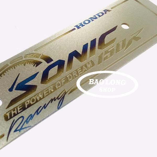 Bảng tên TiTanium Khò gắn Sonic + 2 ốc Proti