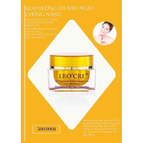 [HCM]KEM NGÀY LROCRE KEM FACE BAN NGÀY LẠNH- KEM SÁP ONG LROCRE - TS002