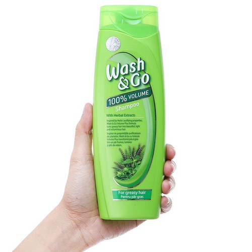 [HCM]Dầu gội Wash&Go Thảo Dược dành cho tóc dầu