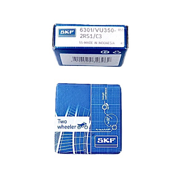 Bạc đạn SKF 6301 - 2RS1/C3 cho bánh sau xe Exciter 135, Winner, Sonic, bánh trước Raider, Satria