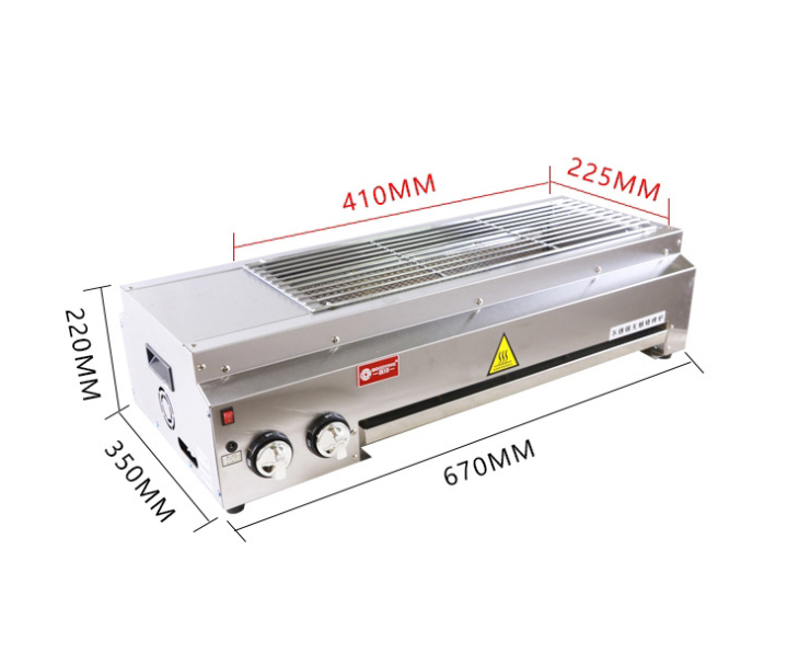 Bếp nướng gas . Nướng thịt xiên , nướng bún chả v,v,