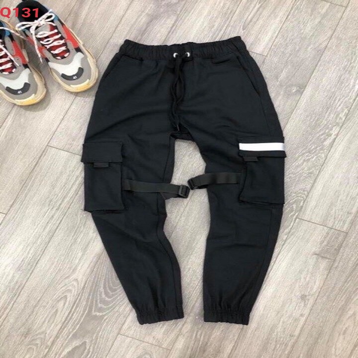 [ MẶC LÀ THÍCH ]  Quần Jogger Kaki nam nữ phản quang Q077