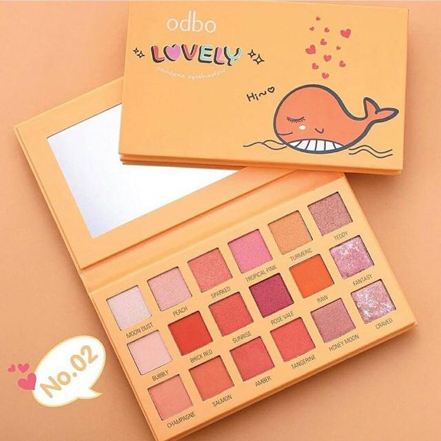 Phấn Mắt Odbo Lovely Pantone Eyeshadow