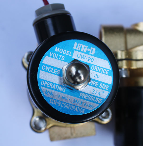 [HCM]Van điện từ UNI-D UW-20 - ren pi 27mm 220V AC Thường đóng