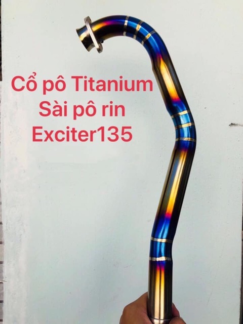 [HCM]cổ pô titan gắn ex 135