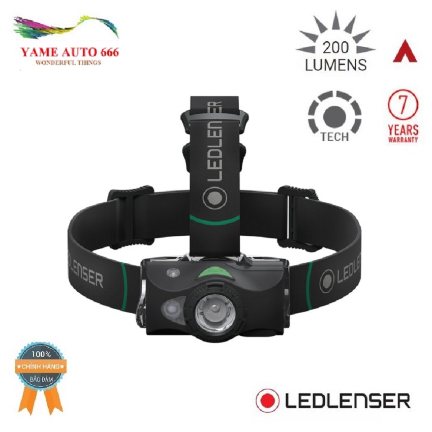 [ CAO CẤP] Đèn Pin Đội Đầu LEDLENSER MH8 Pin Sạc