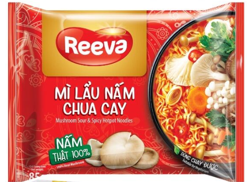 Mì Reeva lẩu nấm chua cay ( 30 gói)