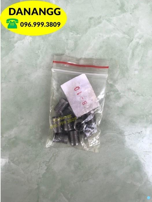 10 ốc cấy giàn để chân xe máy đen