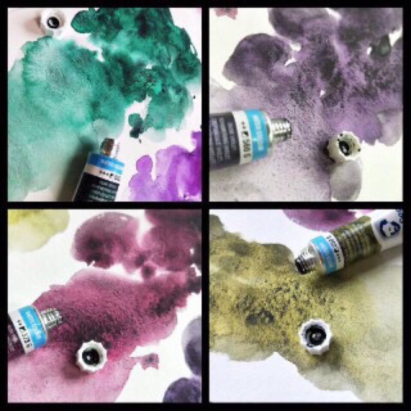Màu nước tách lớp Dusk Van Gogh pan lẻ 0,5ml; 1ml; 2ml