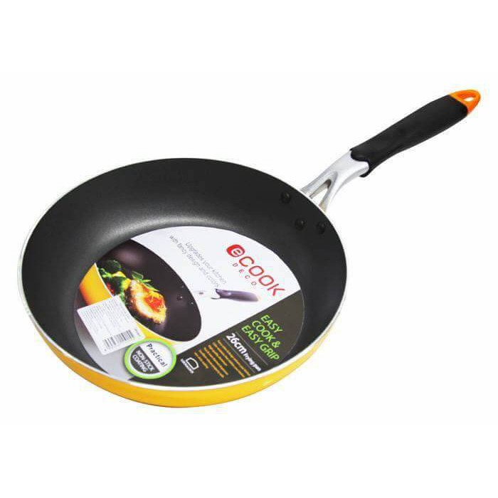 LED2283B- Chảo chống dính E-Cook Deco Lock&Lock 28cm -Màu đen