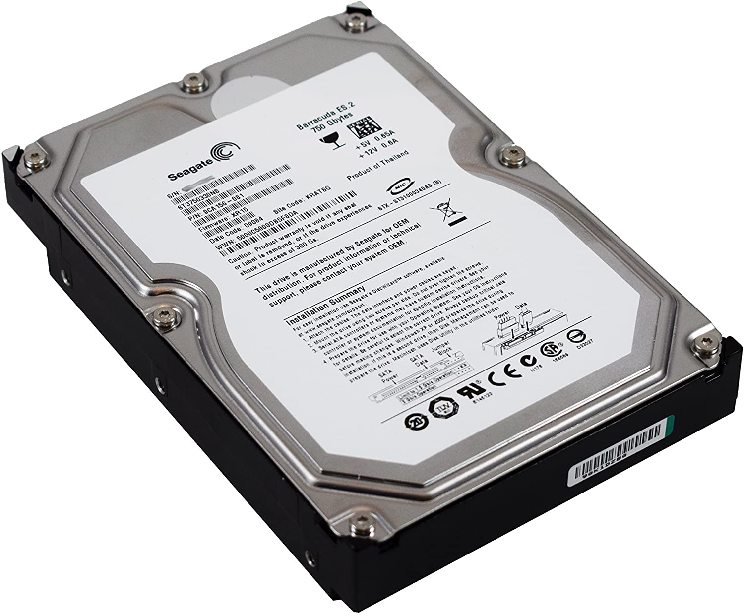 HDD PC 80G,750G,500G,1T SEGATE,WD SATA