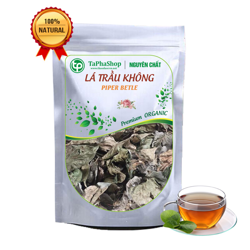 Lá trầu không sấy khô 500g - Thảo Dược Tấn Phát