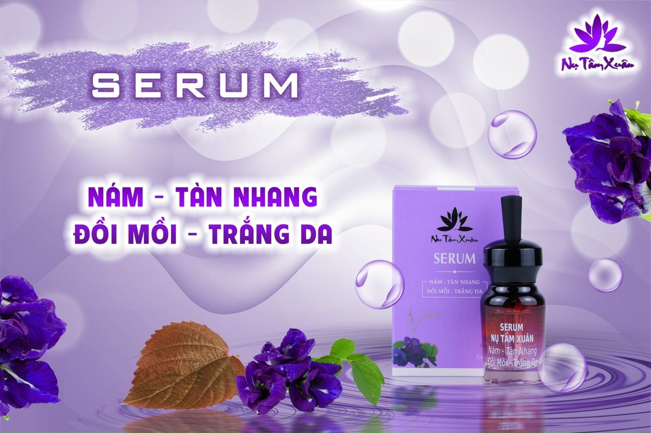 Serum nụ tầm xuân sạch nám - tàn nhang - đồi mồi - trắng da 15ml