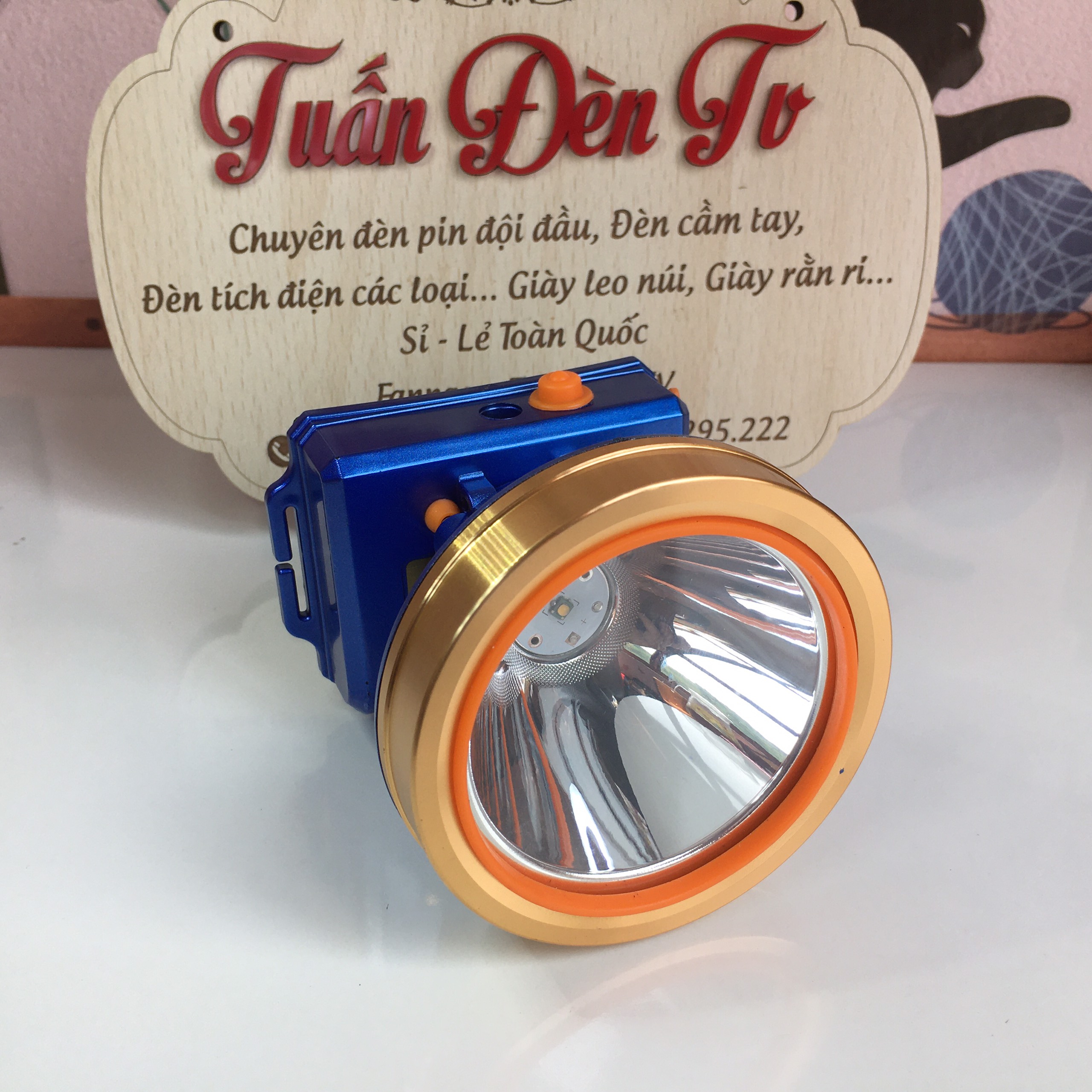 Đèn Đội Đầu Siêu Sáng CD 8003 100W Pin 10H