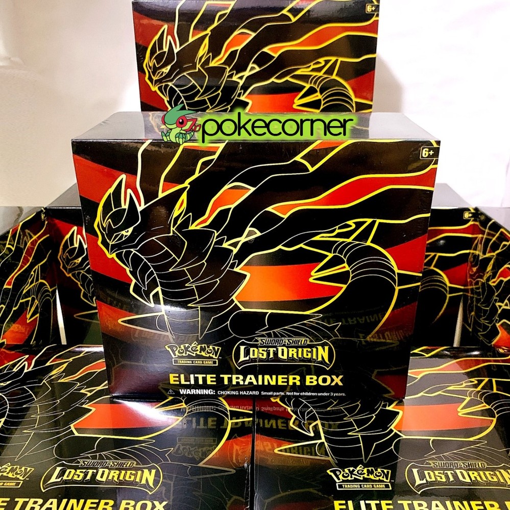 (𝐄𝐥𝐢𝐭𝐞) 01 Hộp bài Pokemon TCG Elite trainer box Lost Origin Sword ...