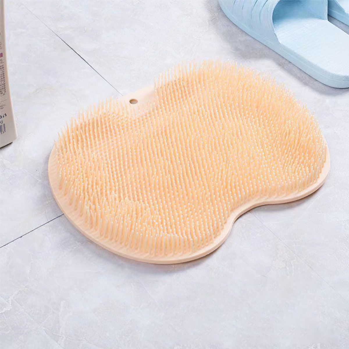 Tấm Chà Lưng, Cọ Chân Tạo Bọt Silicon Dán Tường Massage Tiện Lợi - SHOPER