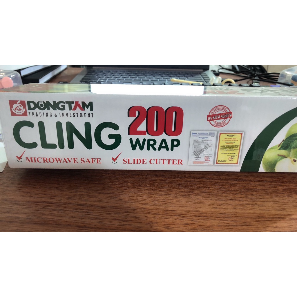 Màng bọc thực phẩm loại hộp 200 Wrap cao cấp