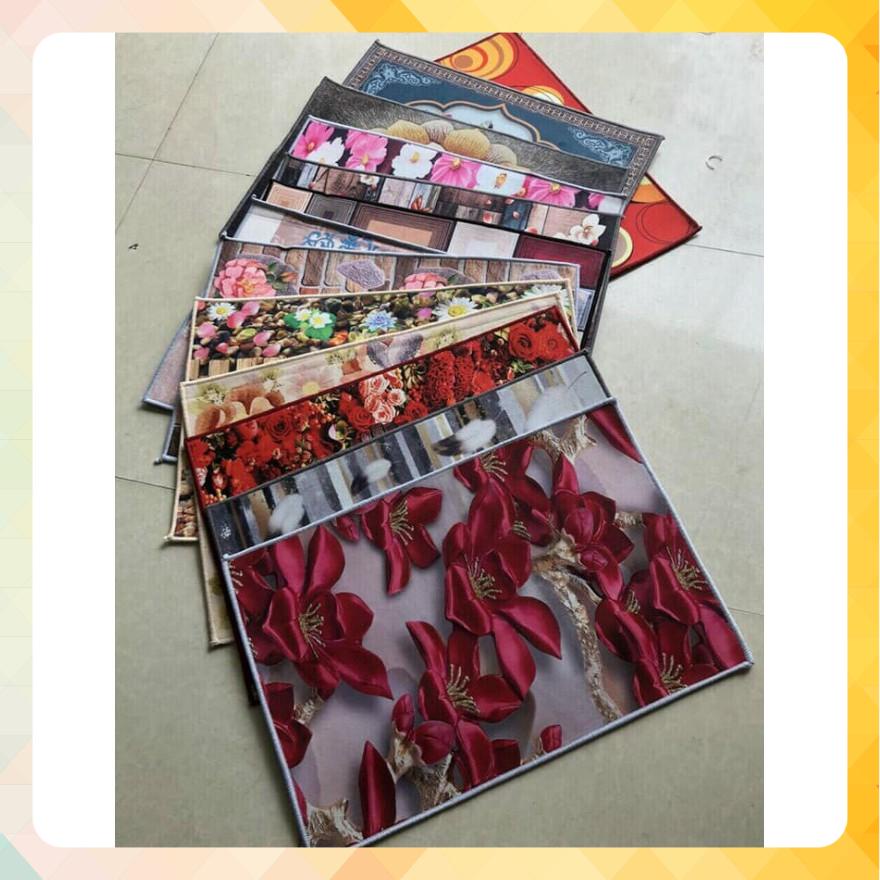 [FreeshipMAX] Thảm lau chân 3D - Siêu Thấm - Dễ Thương (Giao Màu Ngẫu Nhiên)